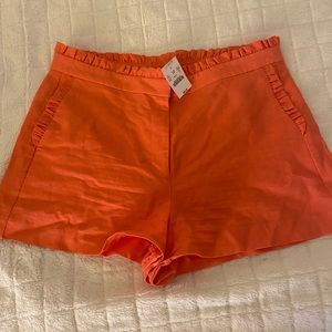 J.Crew coral shorts